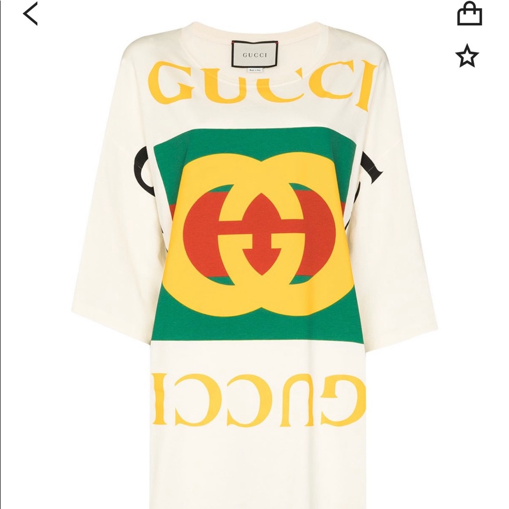🚨SOLD🚨 Authentic Gucci oversized t-shirt
